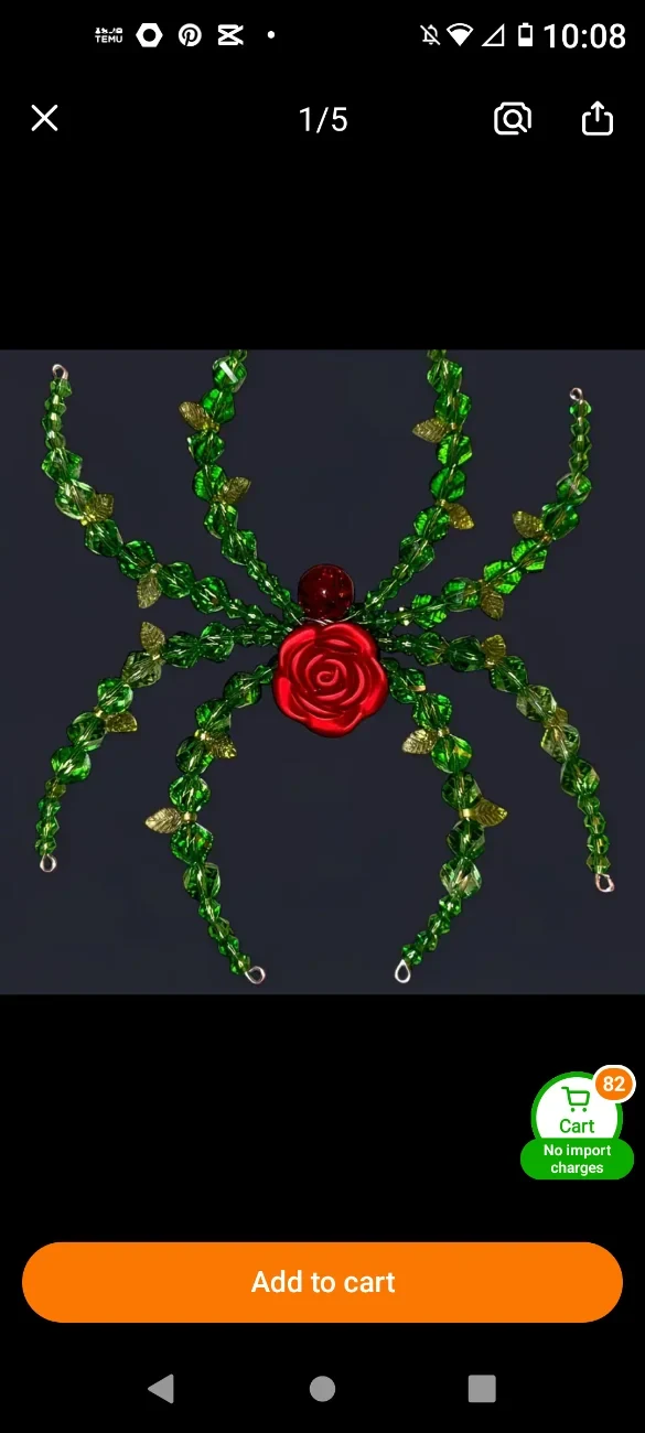 Rose spider