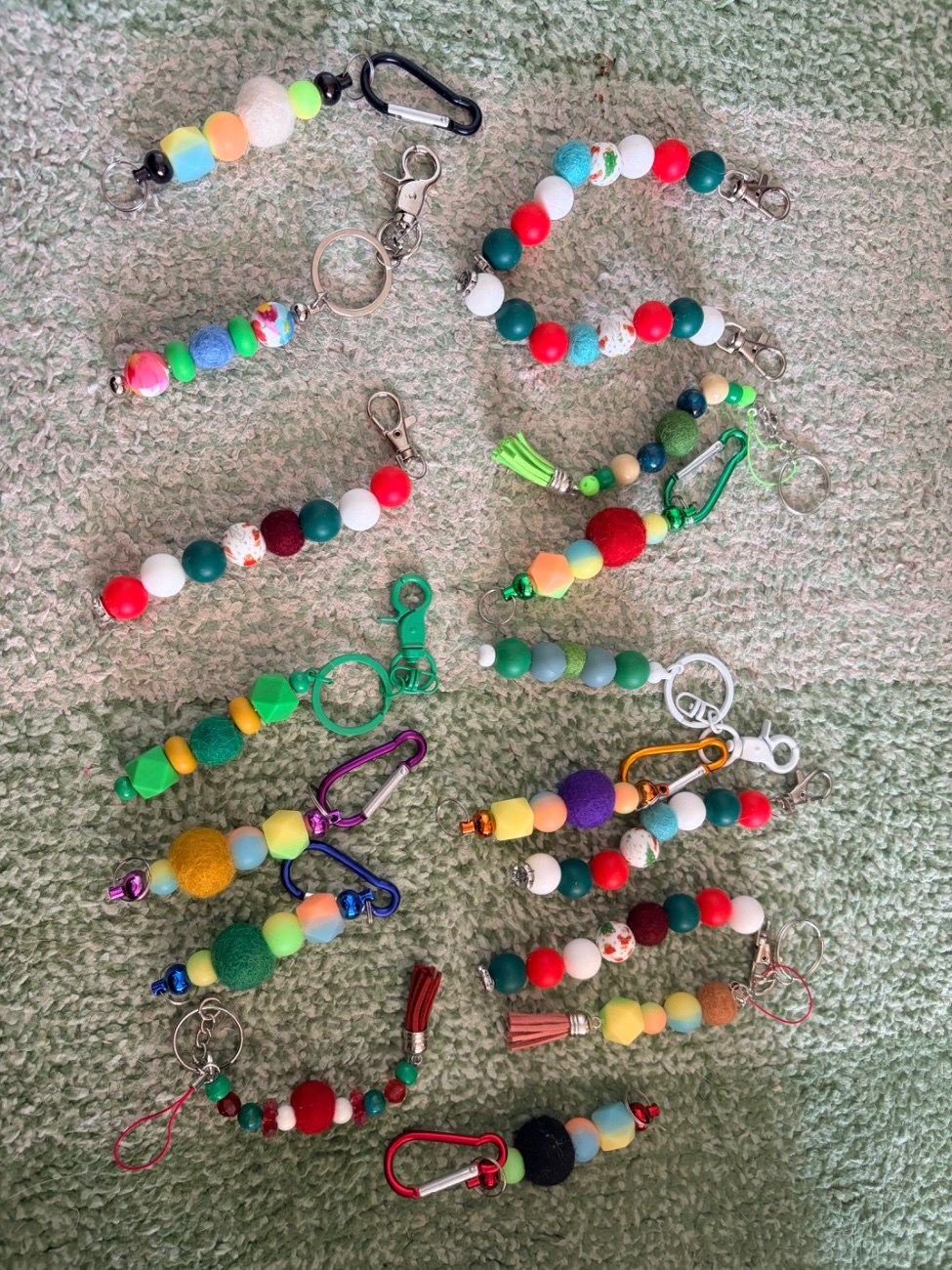 Aromatherapy keychains/zipper pulls