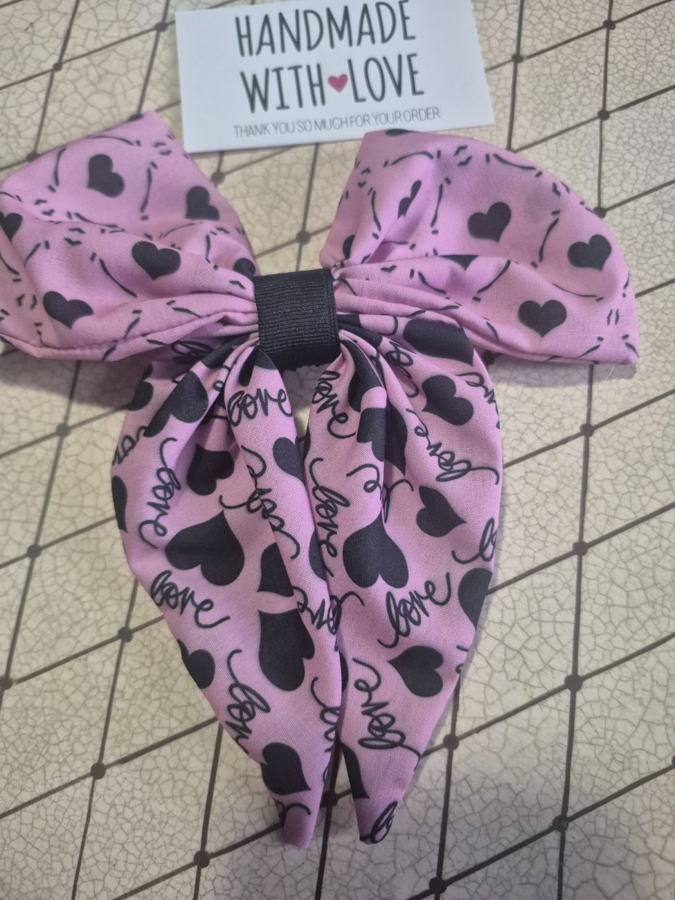 Handmade hair bow