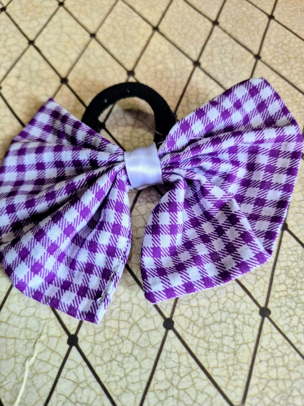 Handmade hair bow tie