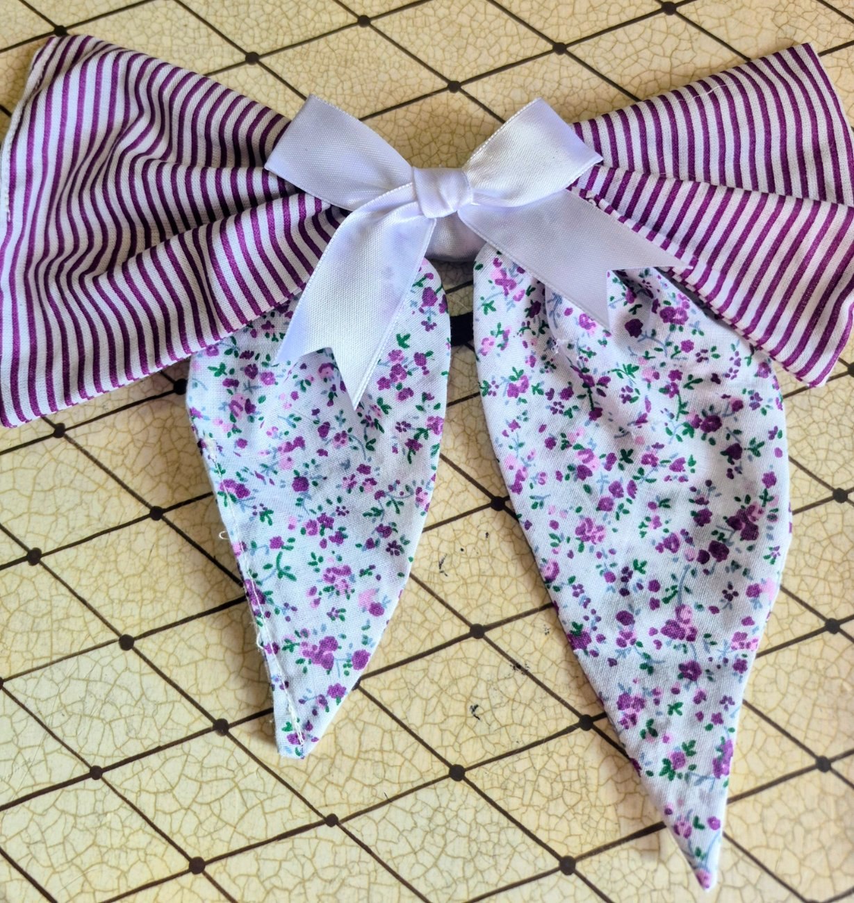 Handmade hair bow tie