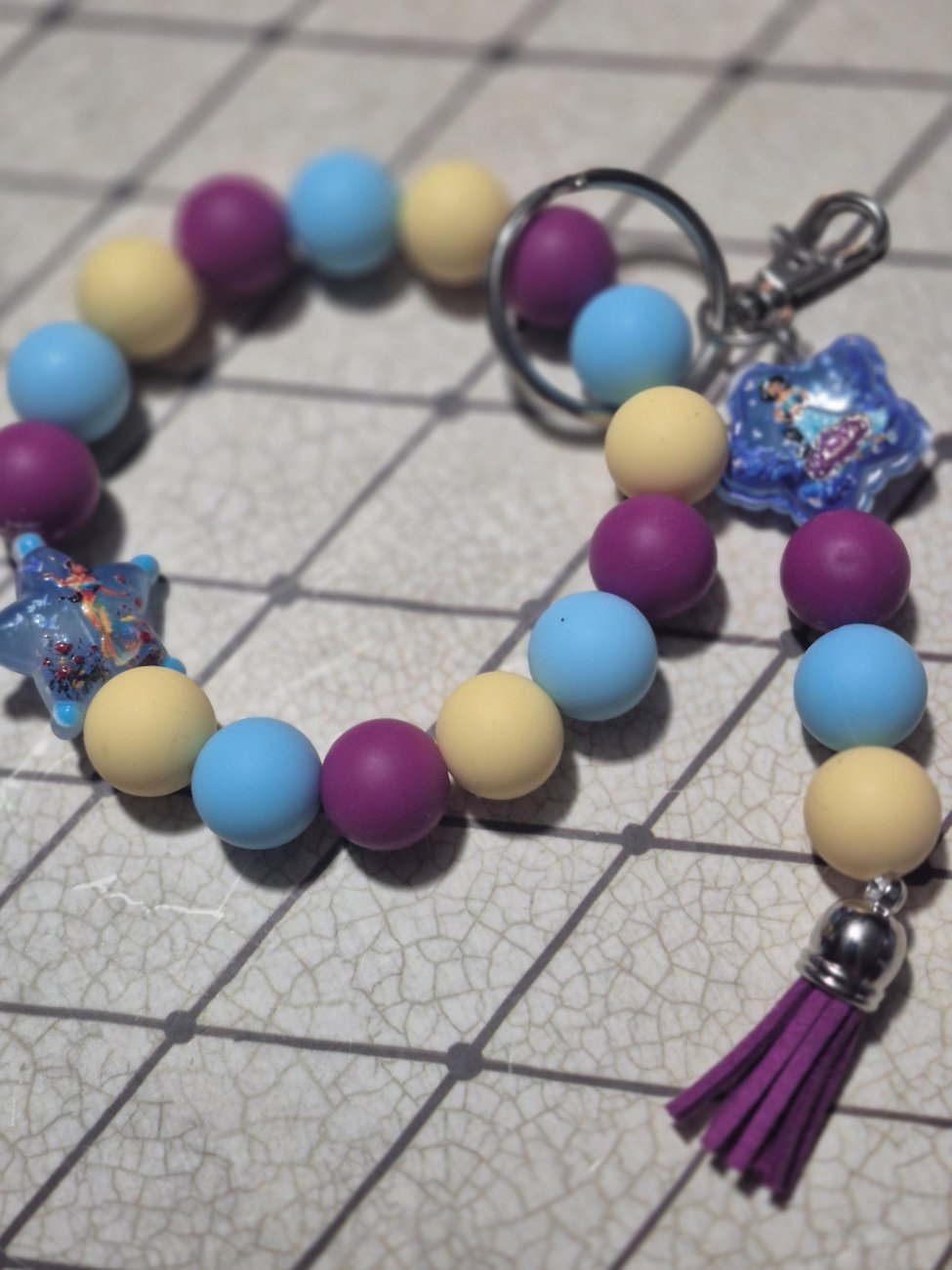 Handmade  Jasmine  wristlet