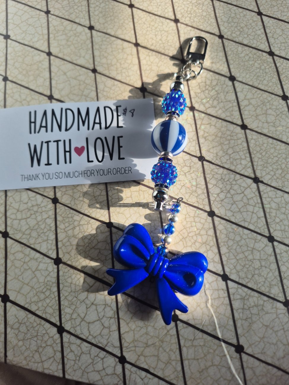 Handmade  lg straight  charm