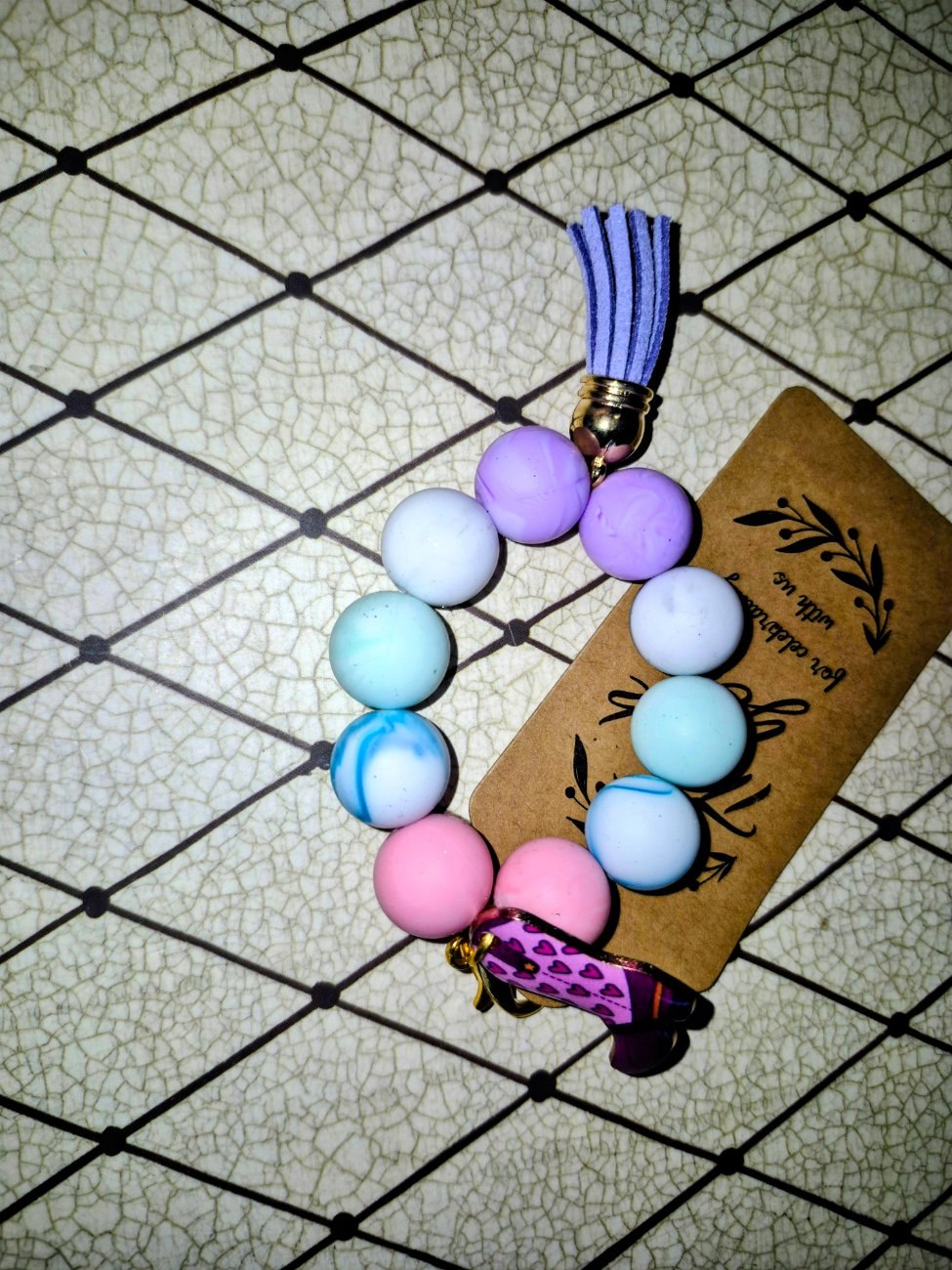 Handmade  wristlet medium