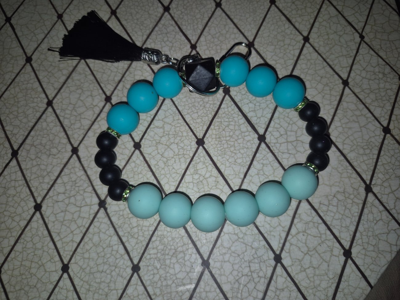 Handmade wristlet