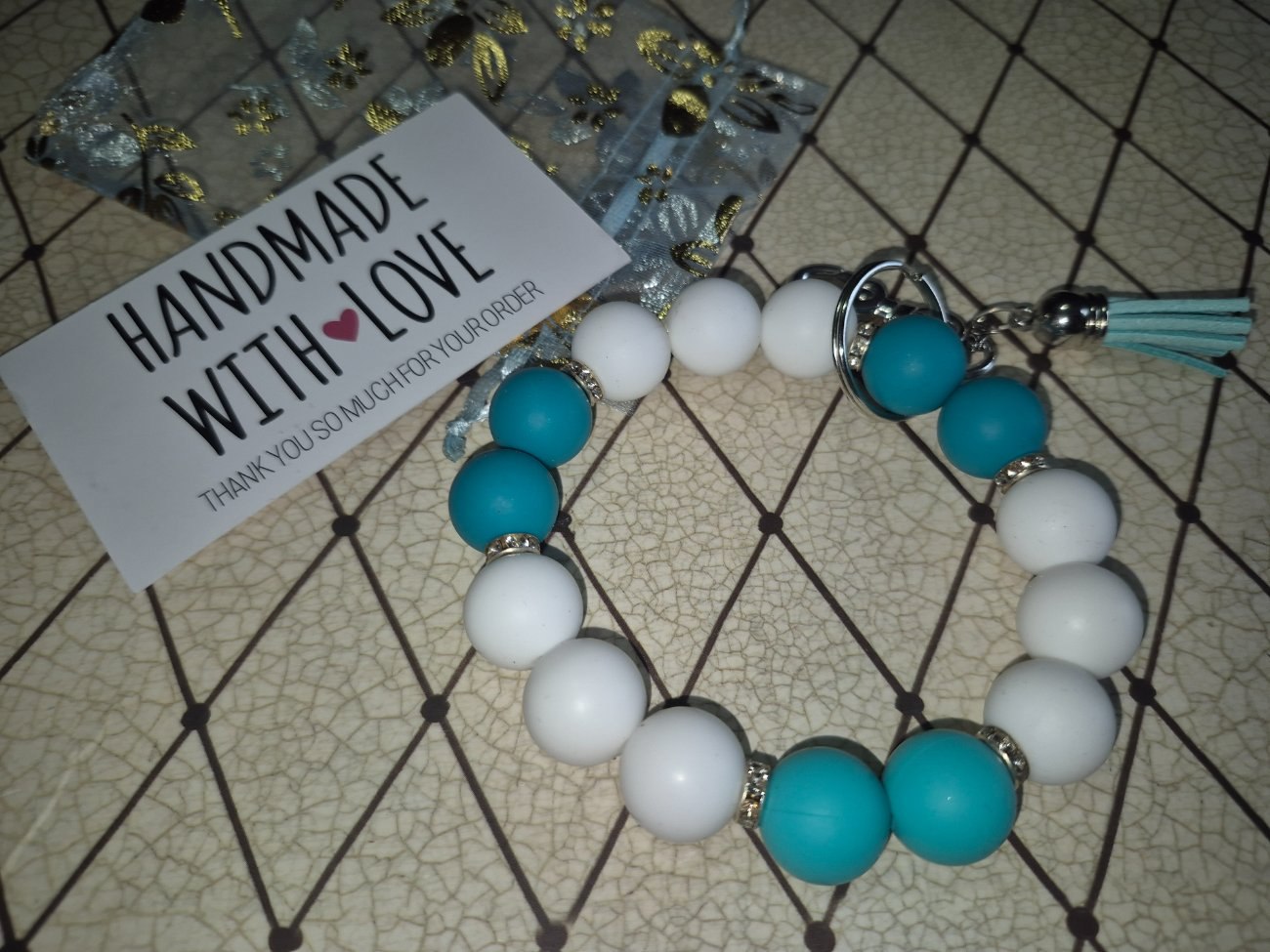 Handmade wristlet