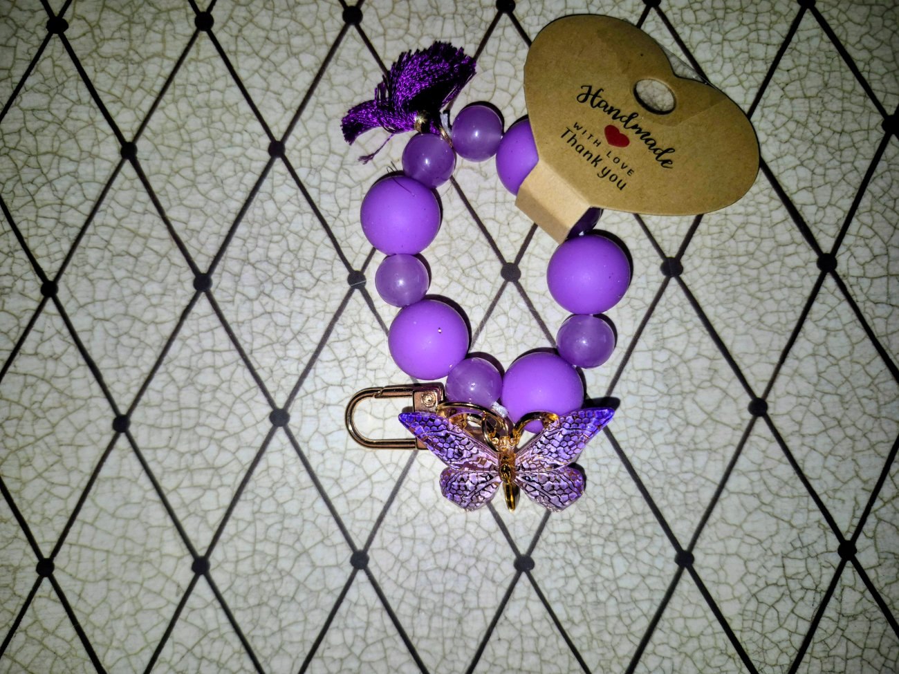Handmade wristlet mini
