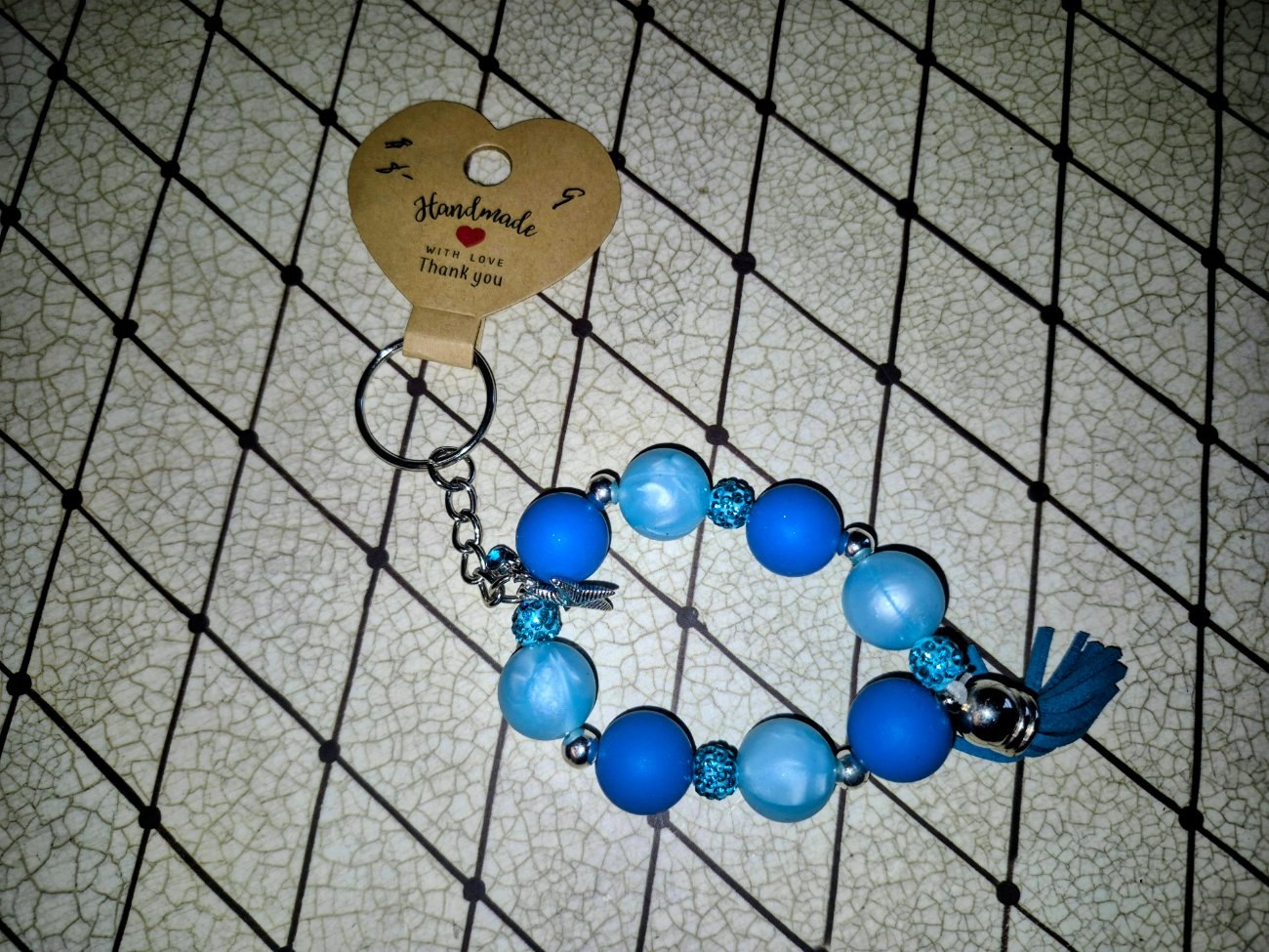 Handmade wristlet mini
