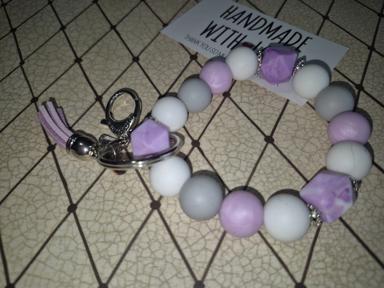 Handmade wristlet