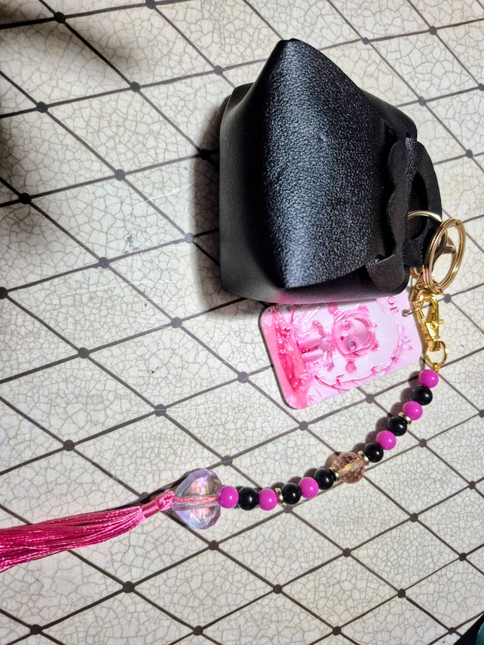Mini purse  keychain