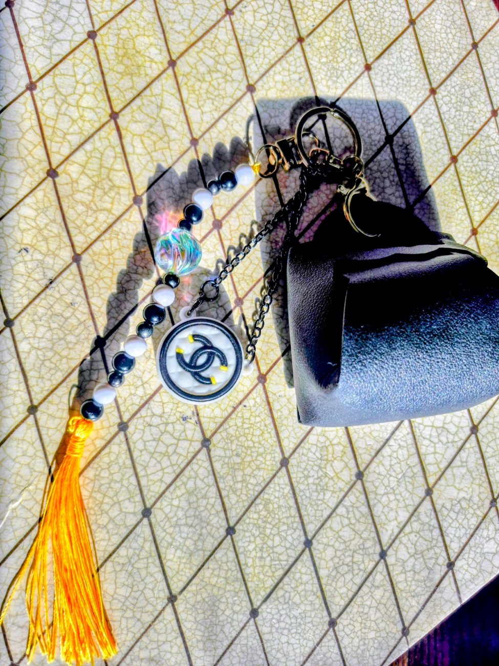 Mini purse  keychain