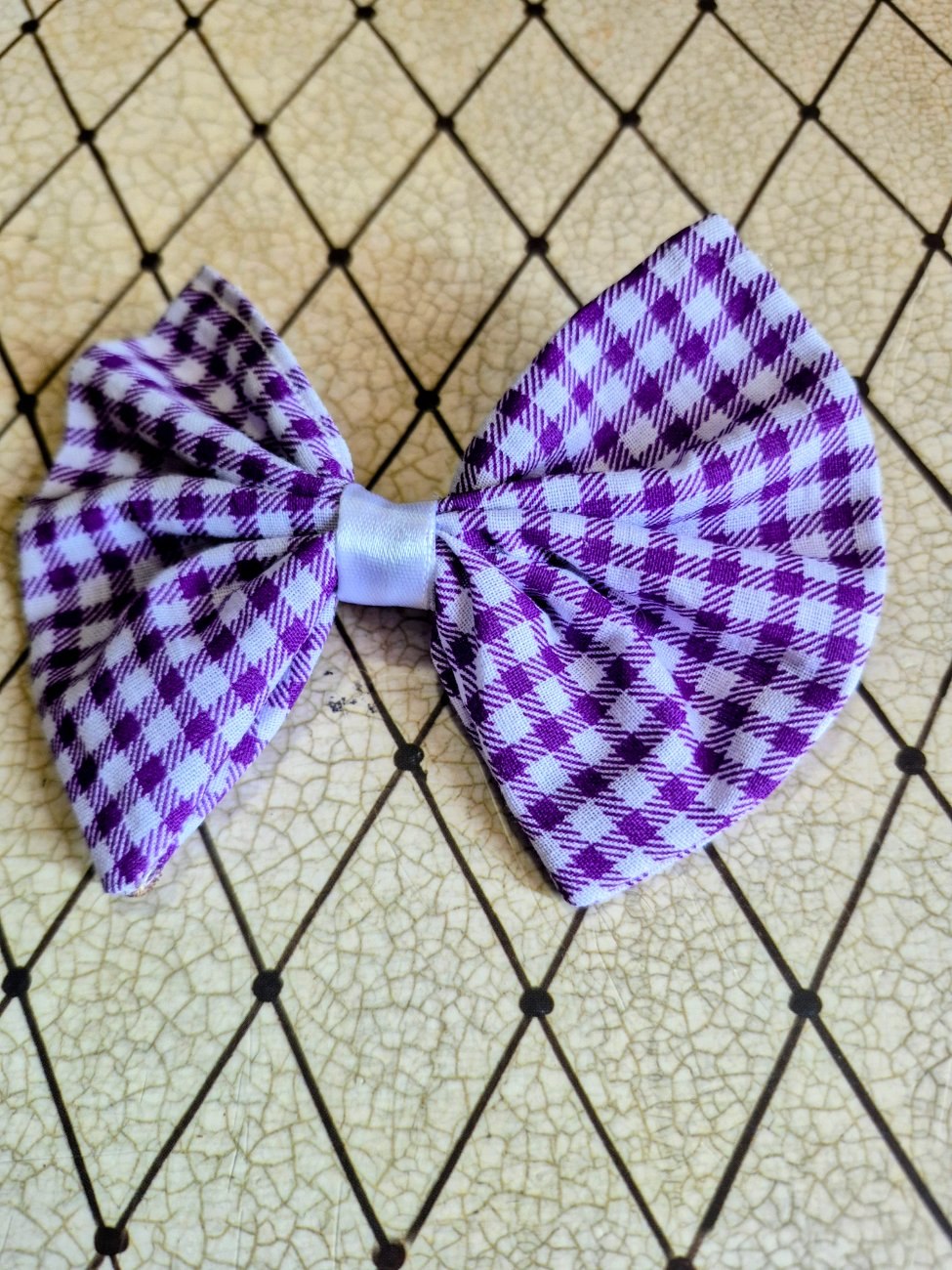 Handmade hair bow clip