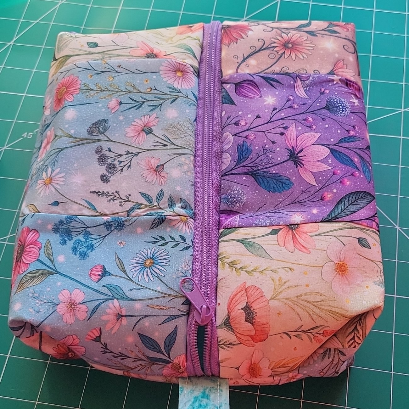 Patchwork travel bag