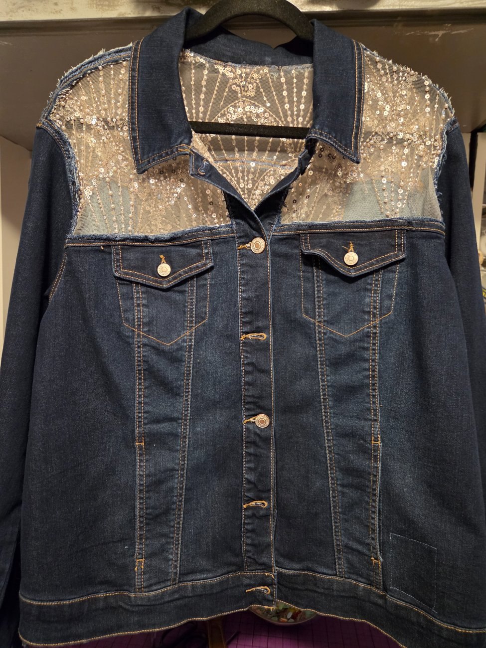 One of a kind denim jacket