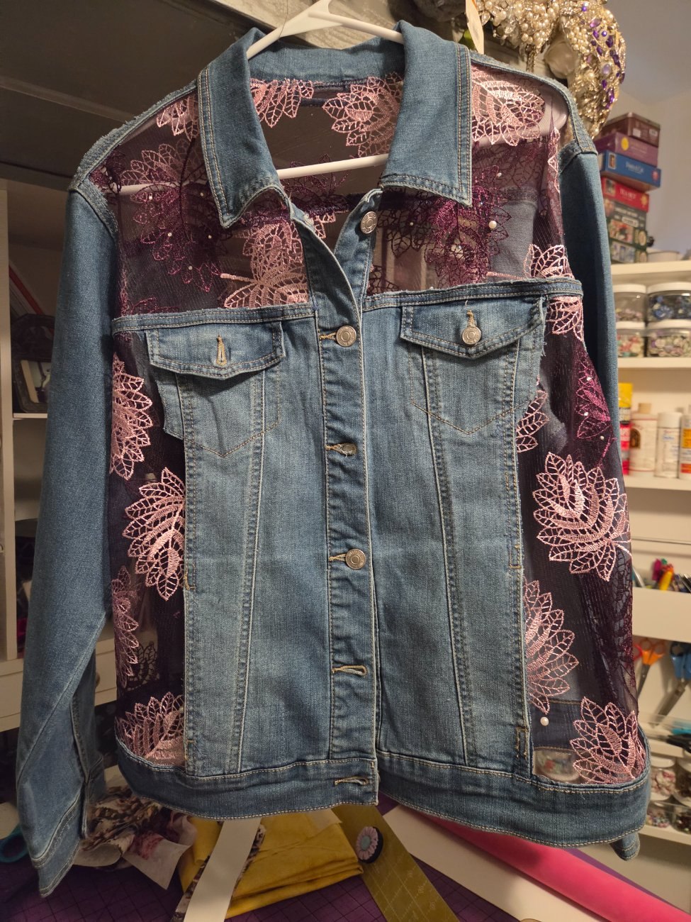 One of a kind denim jacket