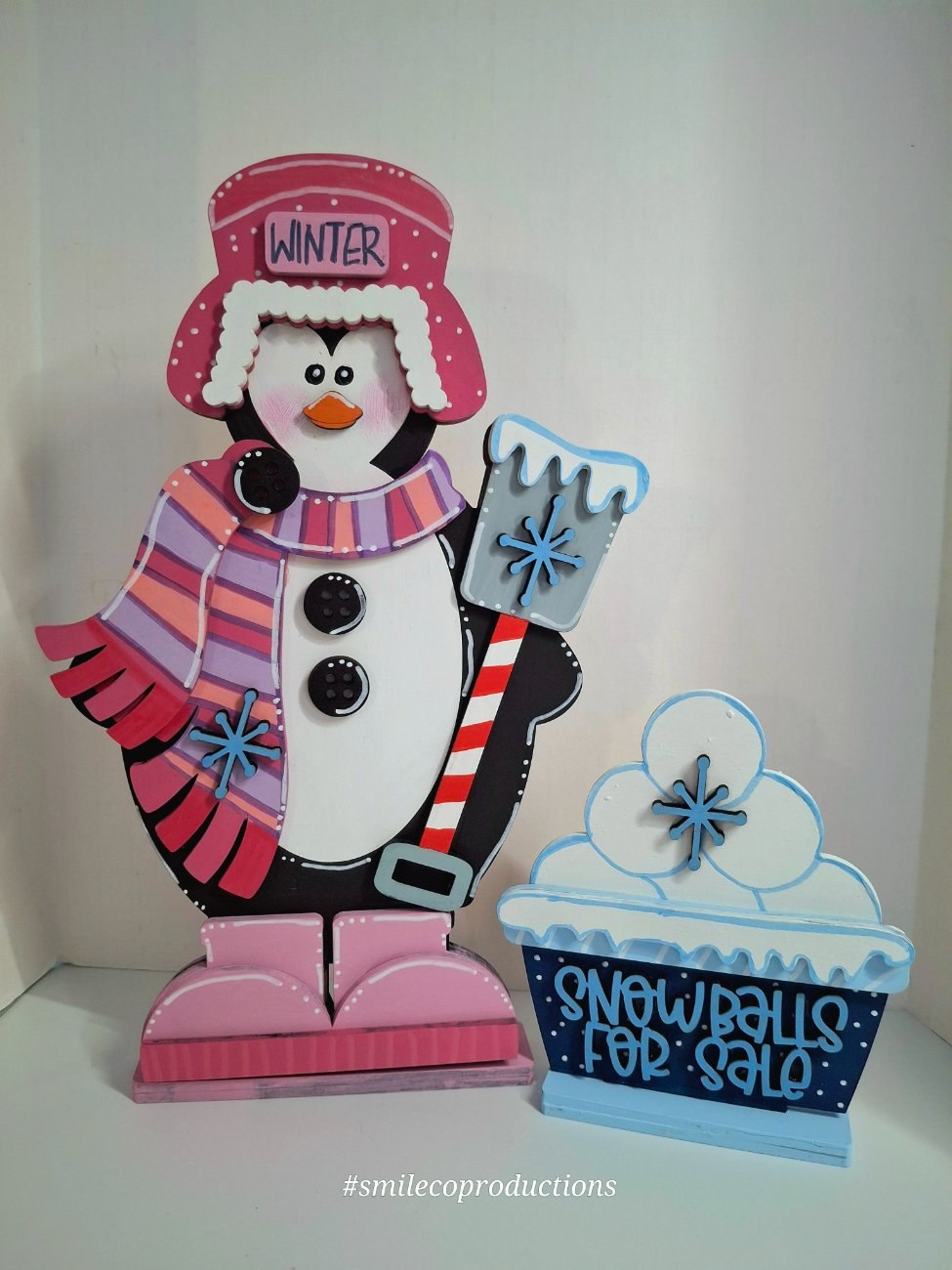 Christmas Penguin Decor
