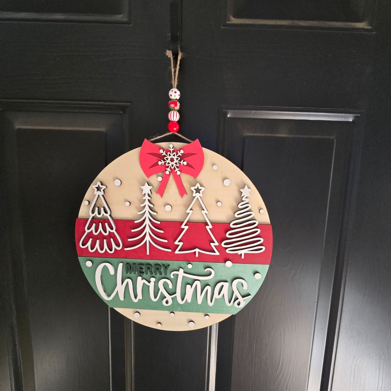 Merry Christmas Door Hanger