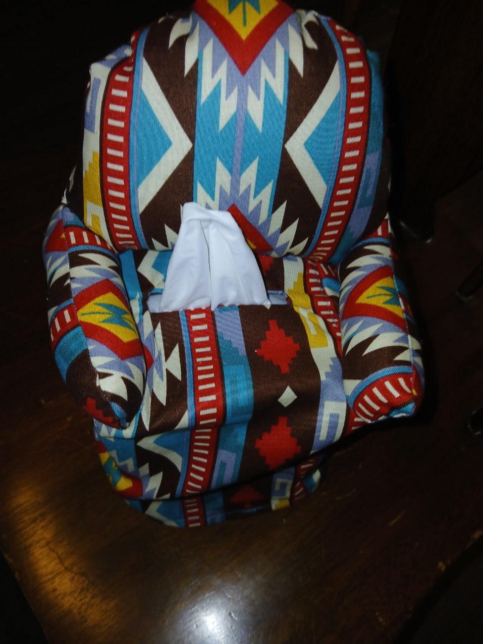Southwest Chair Tissue Box Cover