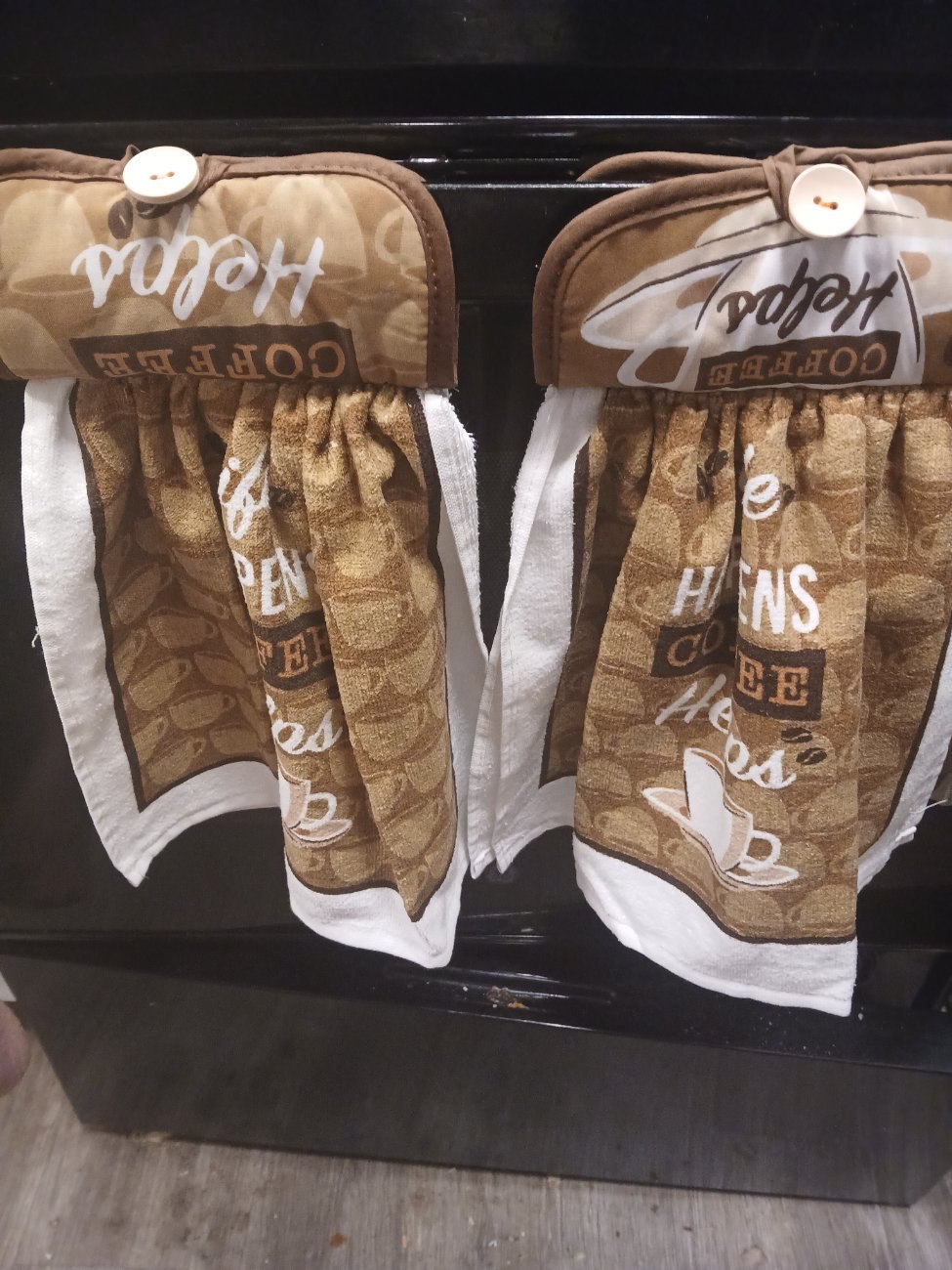 Time For Coffee Oven Towels