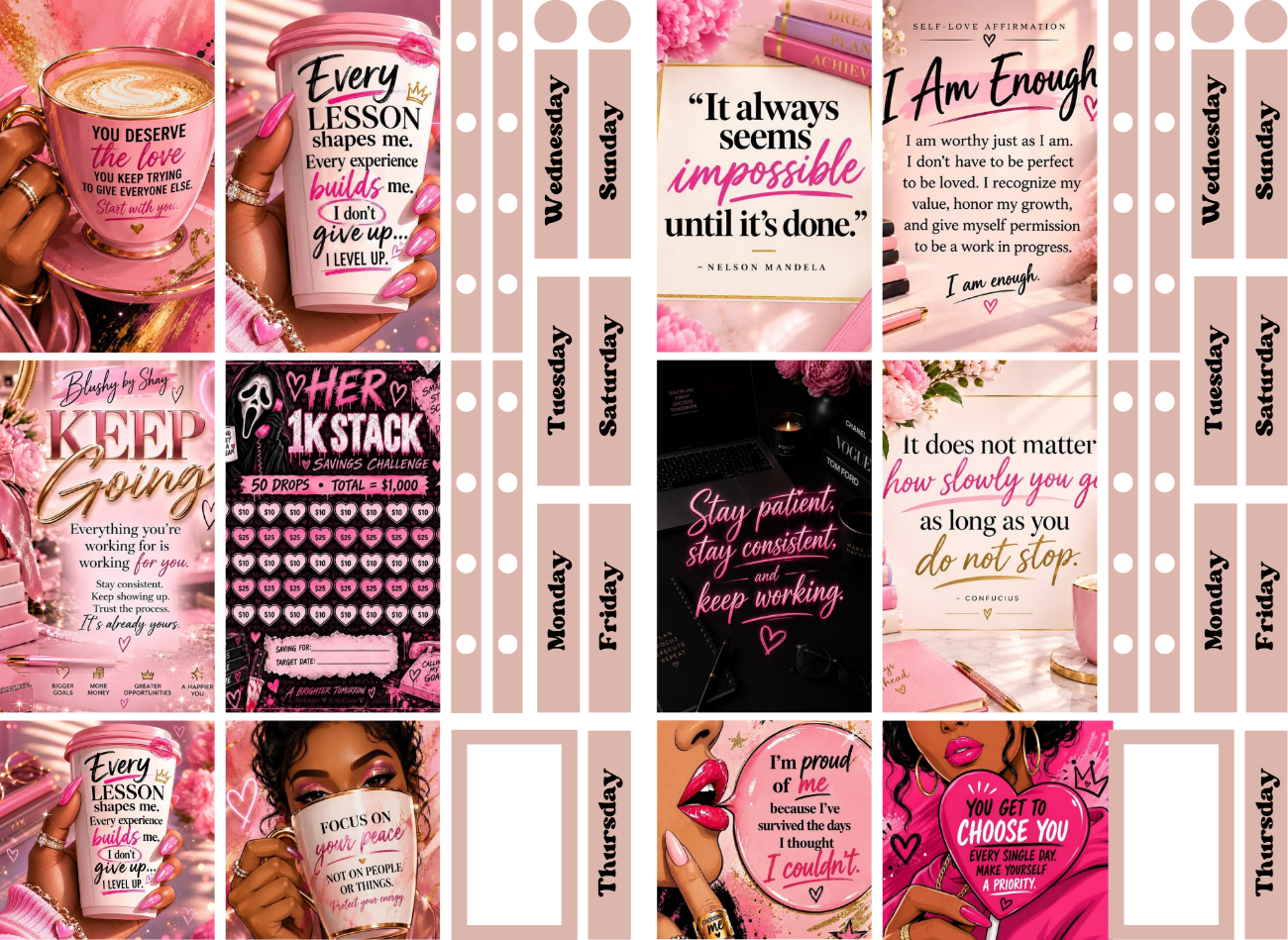 Planner stickers digital